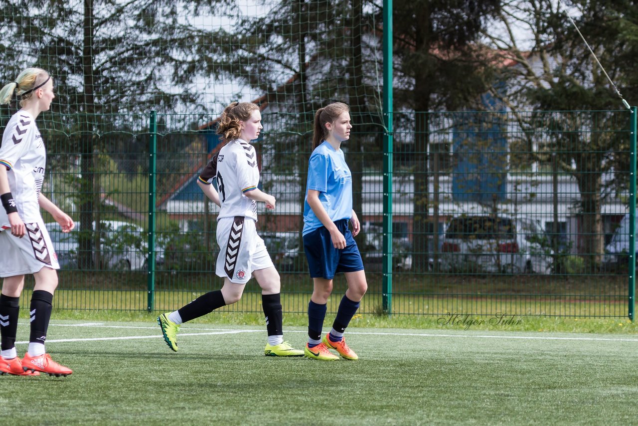 Bild 268 - B-Juniorinnen Ellerau - St. Pauli : Ergebnis: 1:1